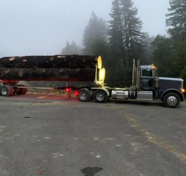 Log hauling by Strode Engineering.